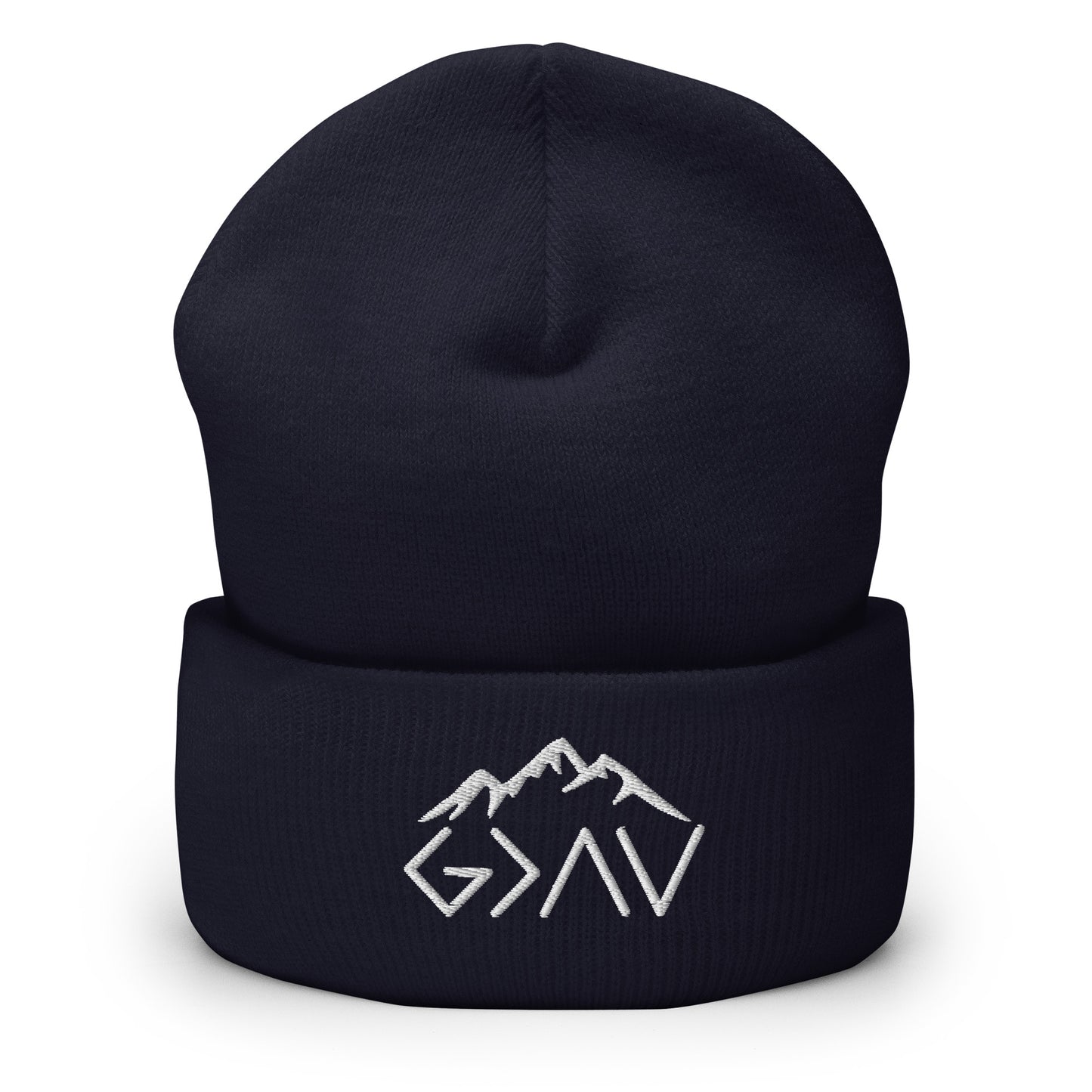 "God Is Greater Than The Highs And Lows" Beanie