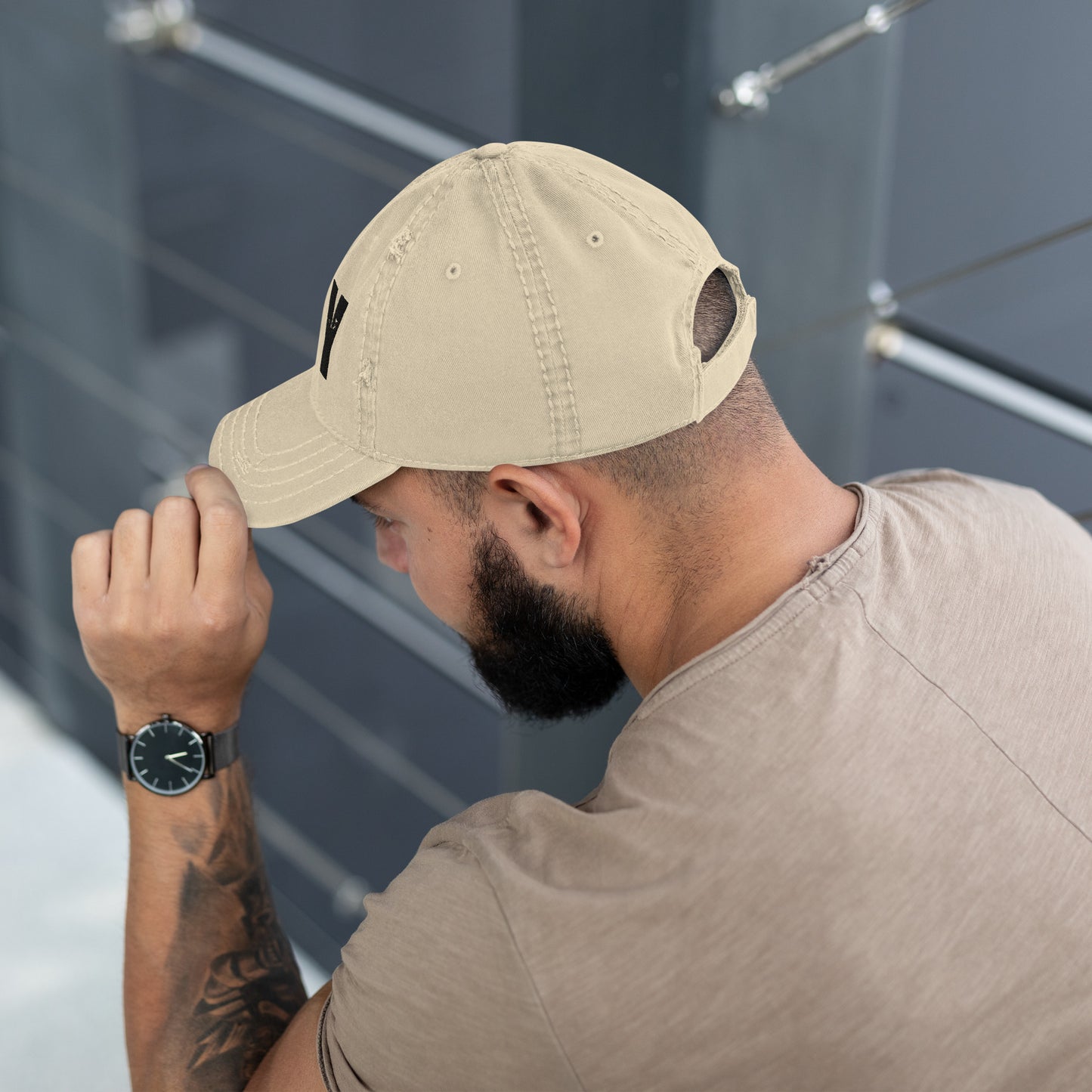 PRAY Distressed Baseball Hat