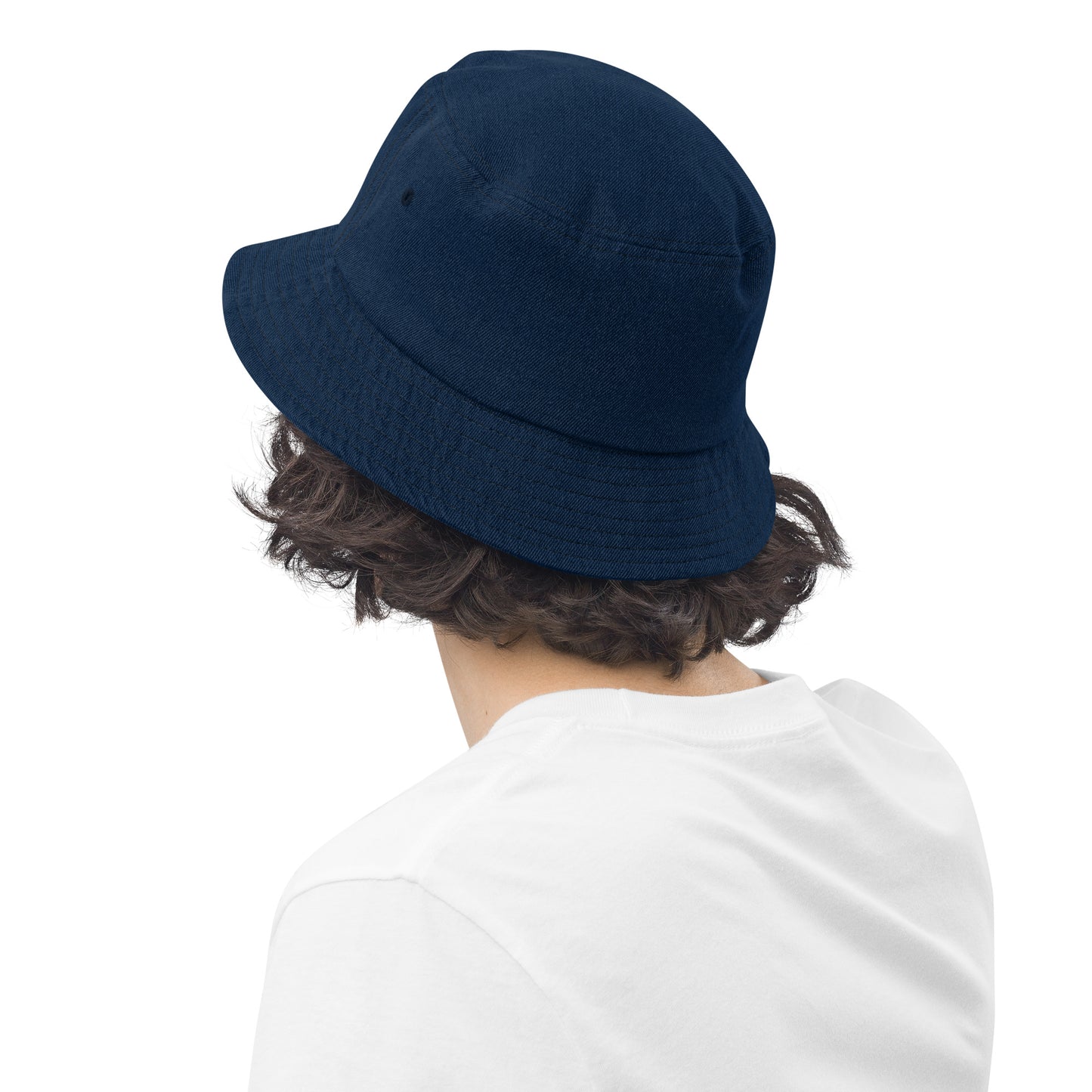 God Is Dope Denim Bucket Hat